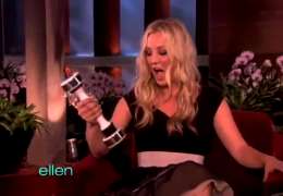 Kaley Cuoco And Her Shake Weight