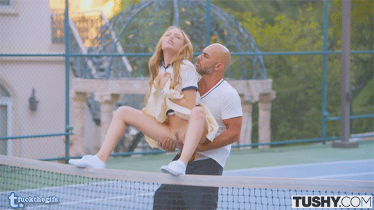 Aubrey Star and Christian Clay – Tennis Student Gets Anal Lesson (Tushy) 4