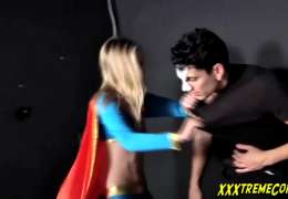 Rachel James – Supergirl Takes A Pounding