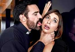 TOUGHLOVEX Ivy Lebelle rough sex with a priest
