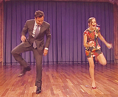 Emma Watson Dancing With Jimmy Fallon 6